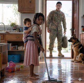 I came back after two years, thinking my children were waiting for me with their mother, but I found them alone, with an empty refrigerator and a dog