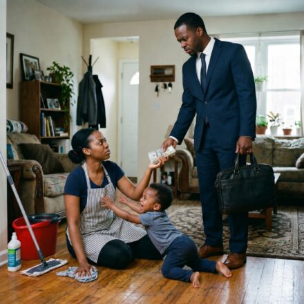 PART 2: My husband gave me money every week to pay the cleaning lady