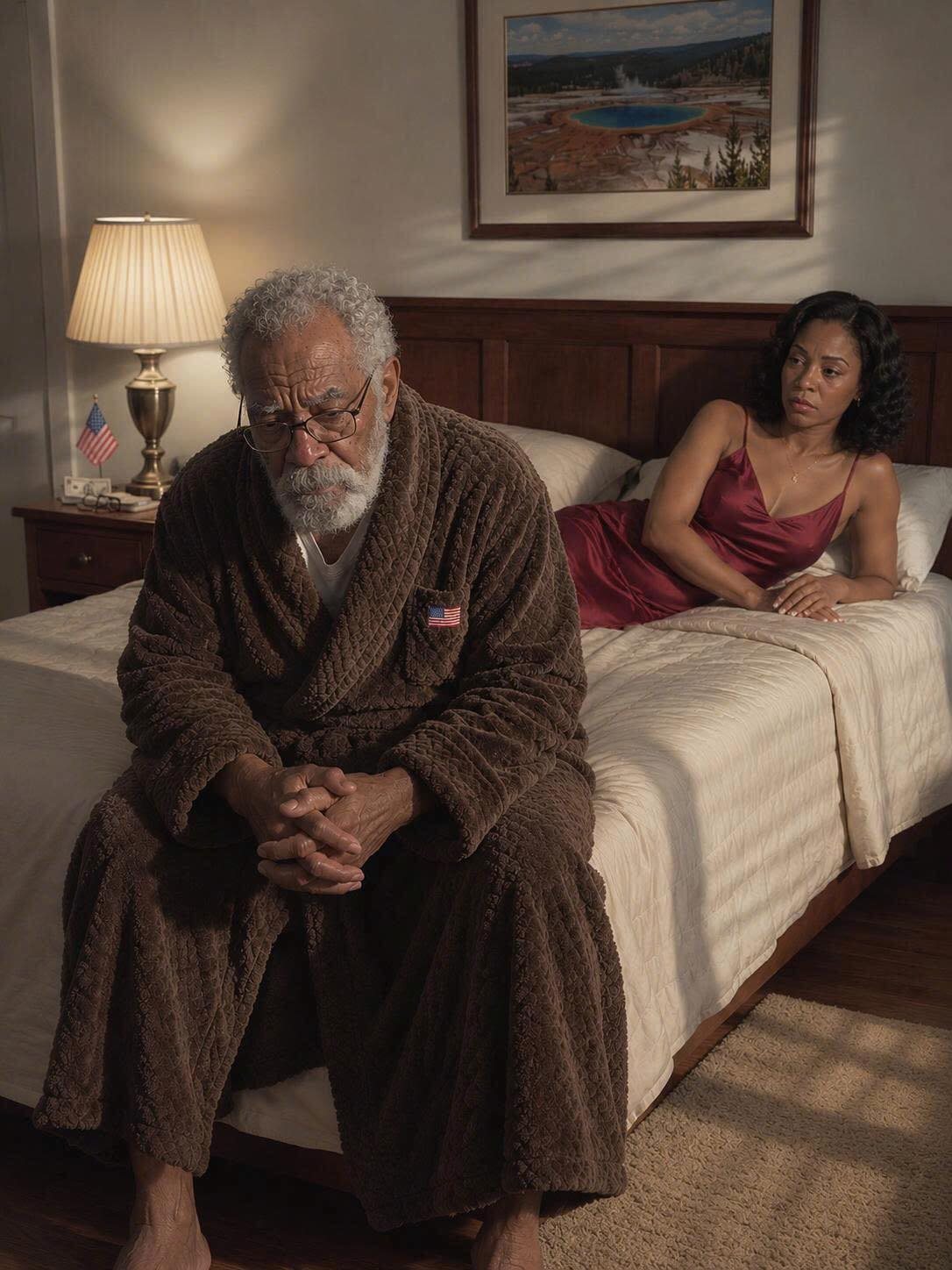 I married a wealthy old man to save my family… but on our wedding night, he didn’t touch me. He simply sat in the darkness and said: “Sleep. I want to watch.” The way he said it made my skin crawl… and by morning I realized this marriage had never been about money.   part1
