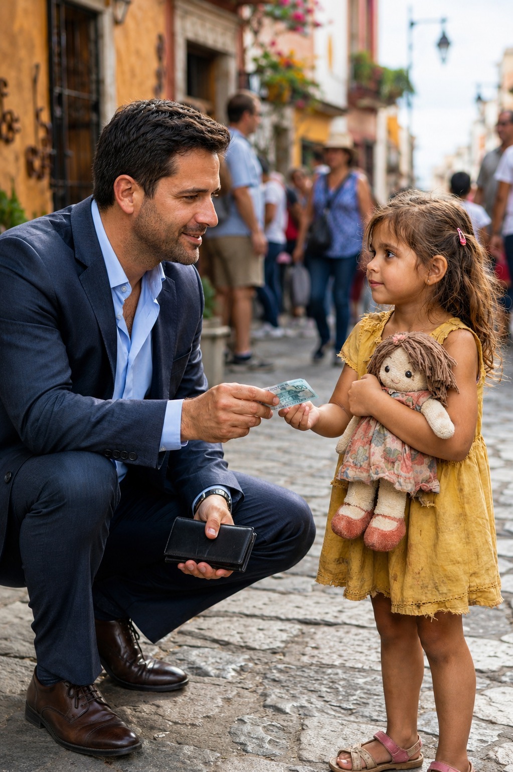 “Sir, Will You Buy My Doll? My Mom Hasn’t Eaten in Three Days…” — The Terrifying Secret Inside the Toy That Destroyed a Millionaire