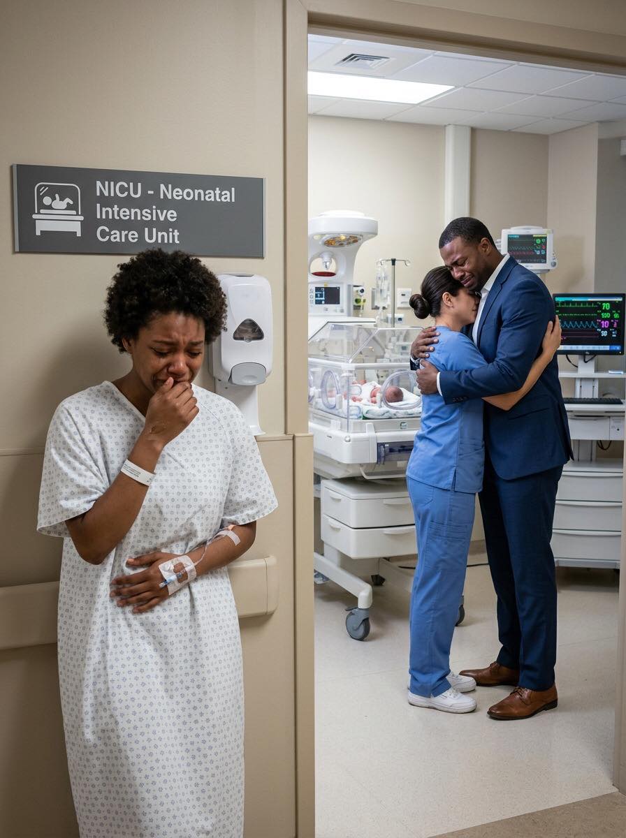 Two days after my C-section, I caught my husband drugging a nurse so he could hand our healthy newborn to his mistress and leave me with a dying