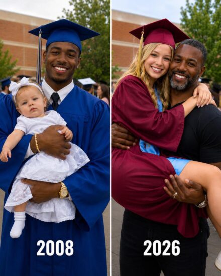 My Dad Raised Me Alone After My Birth Mother Left Me in His Bike Basket at 3 Months Old – 18 Years Later She Showed up at My Graduation