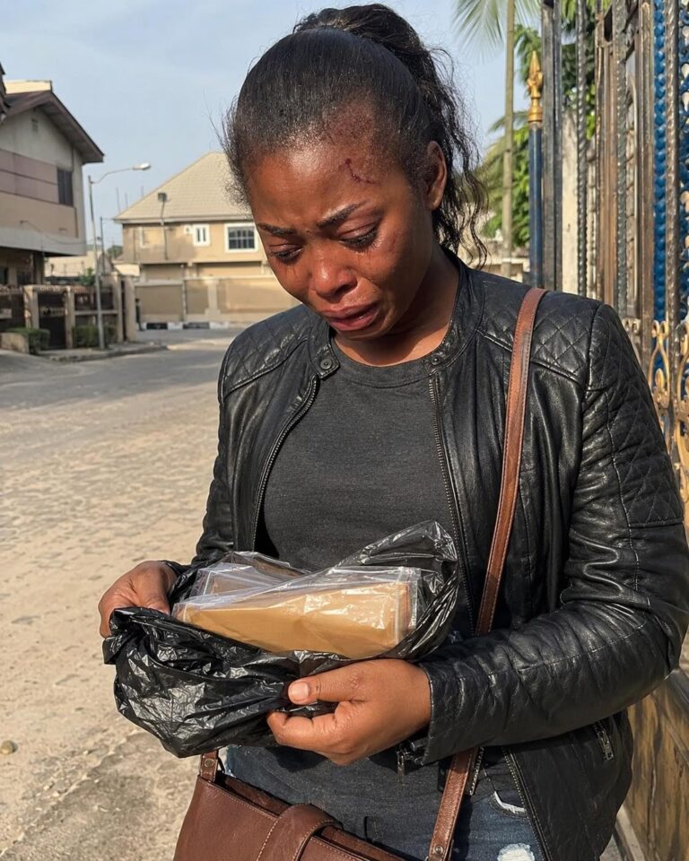 As I walked out of my in-laws’ house with nothing, my father-in-law handed me a trash bag and said, “Take this out on your way.” but when I opened it at the gate… my hands started shaking.  part2