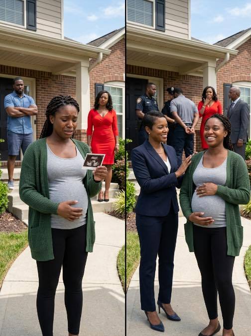 I came home from my final ultrasound to find my belongings packed in garbage bags on the front lawn. My husband stood in the doorway with his