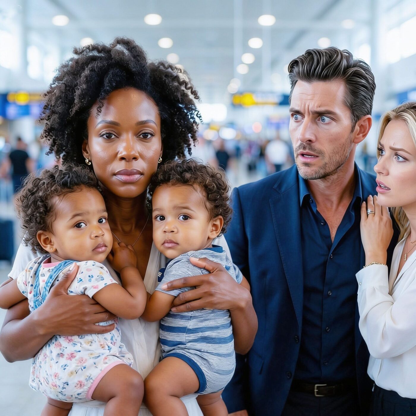 A Billionaire Was Heading on His Honeymoon—Until He Saw His Ex Wife at the Airport With Twins!