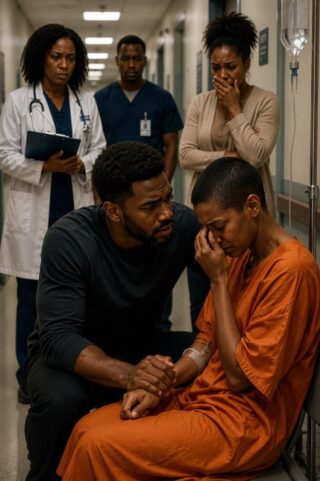 Two months after my divorce, I found my ex-wife sitting by herself in a hospital corridor… and the moment I recognized her, something inside me