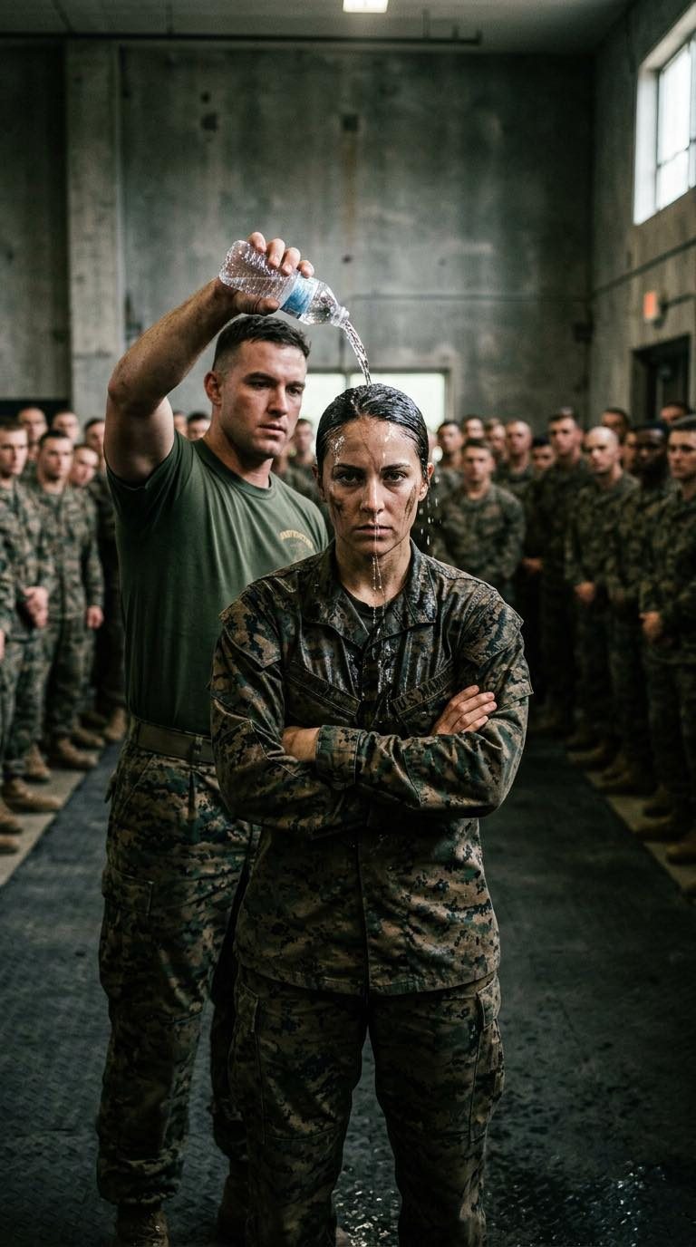 Nobody Expected the Quiet, Lean Woman Standing Beside the Colonel to Be Dangerous — Especially Not the Massive Staff Sergeant Publicly Mocking