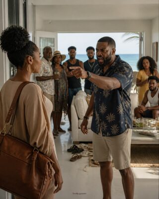 I DROVE TWO HOURS TO SPEND A QUIET WEEKEND AT MY BEACH HOUSE. When I arrived, fifteen people were already inside—and the man