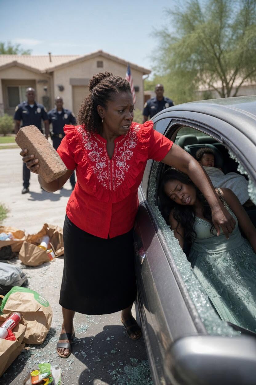 WHEN I RETURNED HOME, I WAS HORRIFIED TO FIND MY DAUGHTER AND NEWBORN GRANDDAUGHTER TRAPPED INSIDE A SCORCHING HOT CAR.