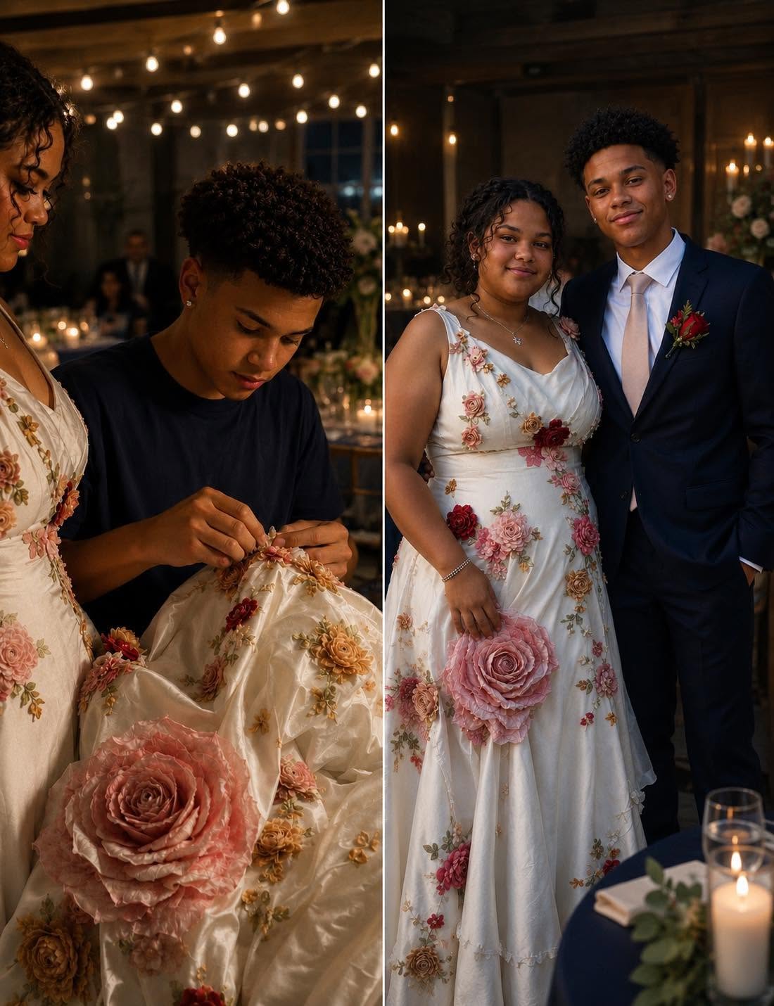 My Daughter’s Best Friend Sewed Her a Prom Dress After Every Shop Told Us She Was Too Big for a Beautiful Gown – What Else He Did at Pro