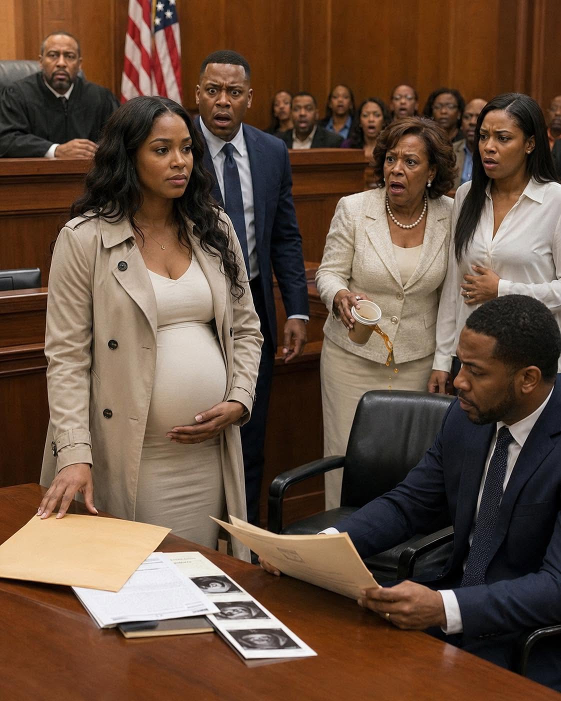 My Husband Brought His Pregnant Mistress to Our Divorce — Seven Months Later, What I Discovered Made My Blood Run Cold