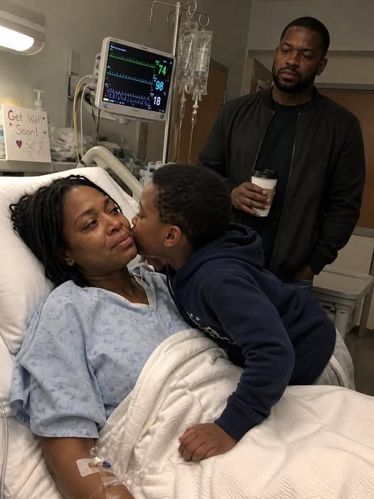 I woke up from the coma and heard my son whisper, “Don’t open your eyes”… my husband and my own sister were waiting for me to d!e so
