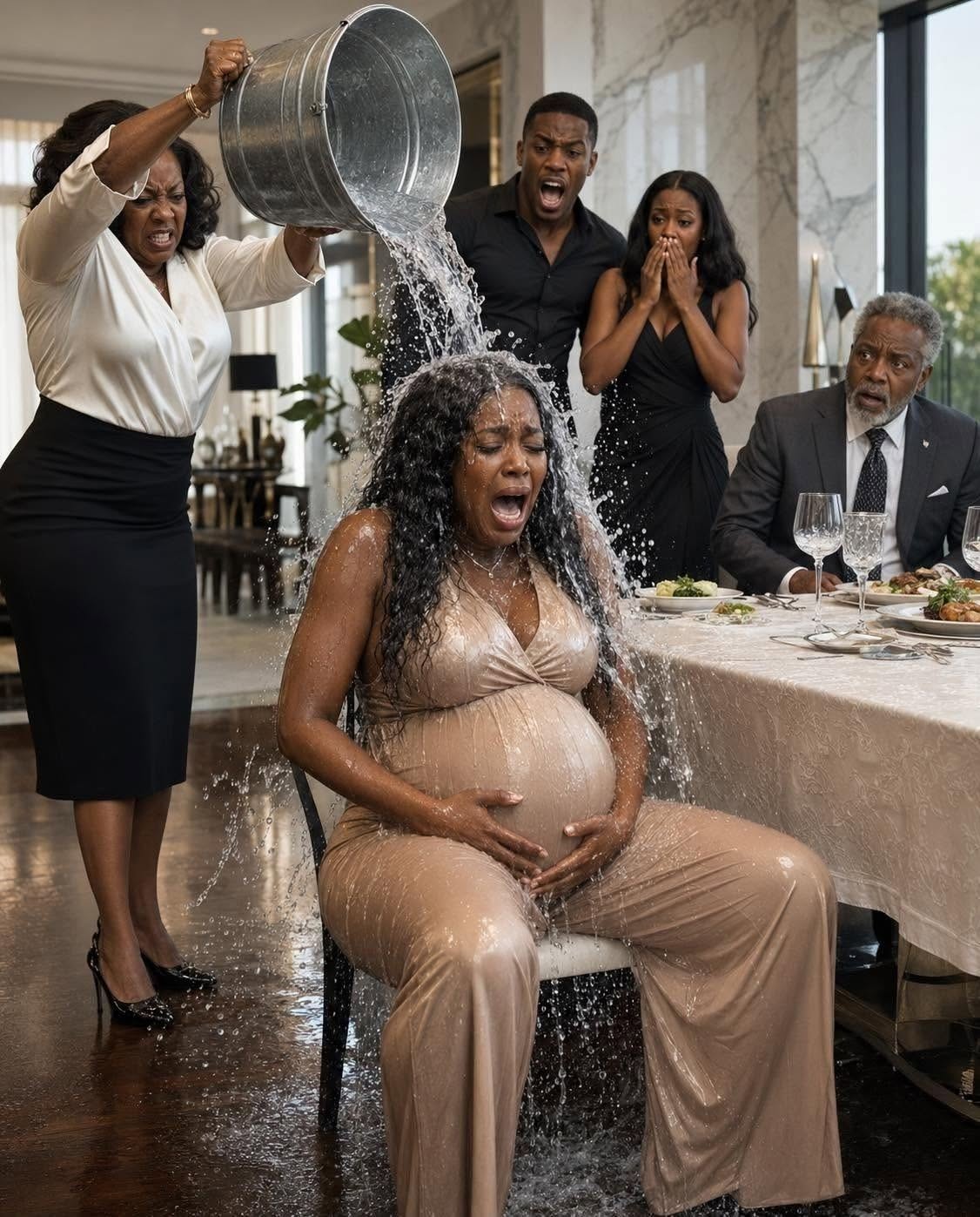 Pour la famille Morrison, je n’étais que l’ex-femme enceinte et gênante — une femme à tolérer, moquer et finalement rejeter