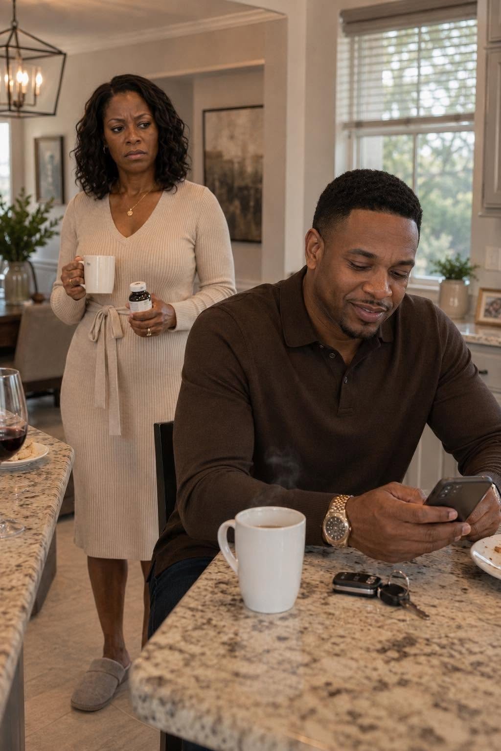 I put a laxative in my husband’s coffee before he left to see his mistress… but what happened next was worse than I imagined.