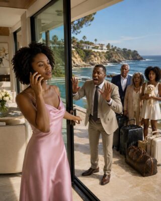 My husband walked barefoot into the marble kitchen and said, “My parents and my divorced sister are moving into this mansion today — and you’re not going to say a word.”