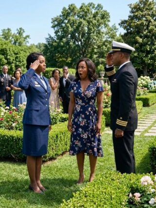 At His Promotion Ceremony, My Mother-in-Law Called Me a Deadbeat—Then His New Commander Saluted Me Before My Husband