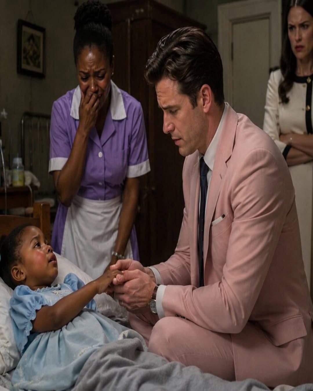 Nobody Understood Why the Sick Maid’s Toddler Kept Calling the Billionaire… Until He Finally Arrived