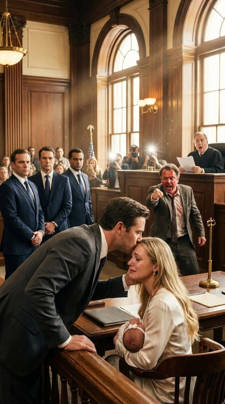 My ex-husband dragged me into court mere months after I gave birth, using his massive wealth to try and steal my baby just to hurt me. “She’s
