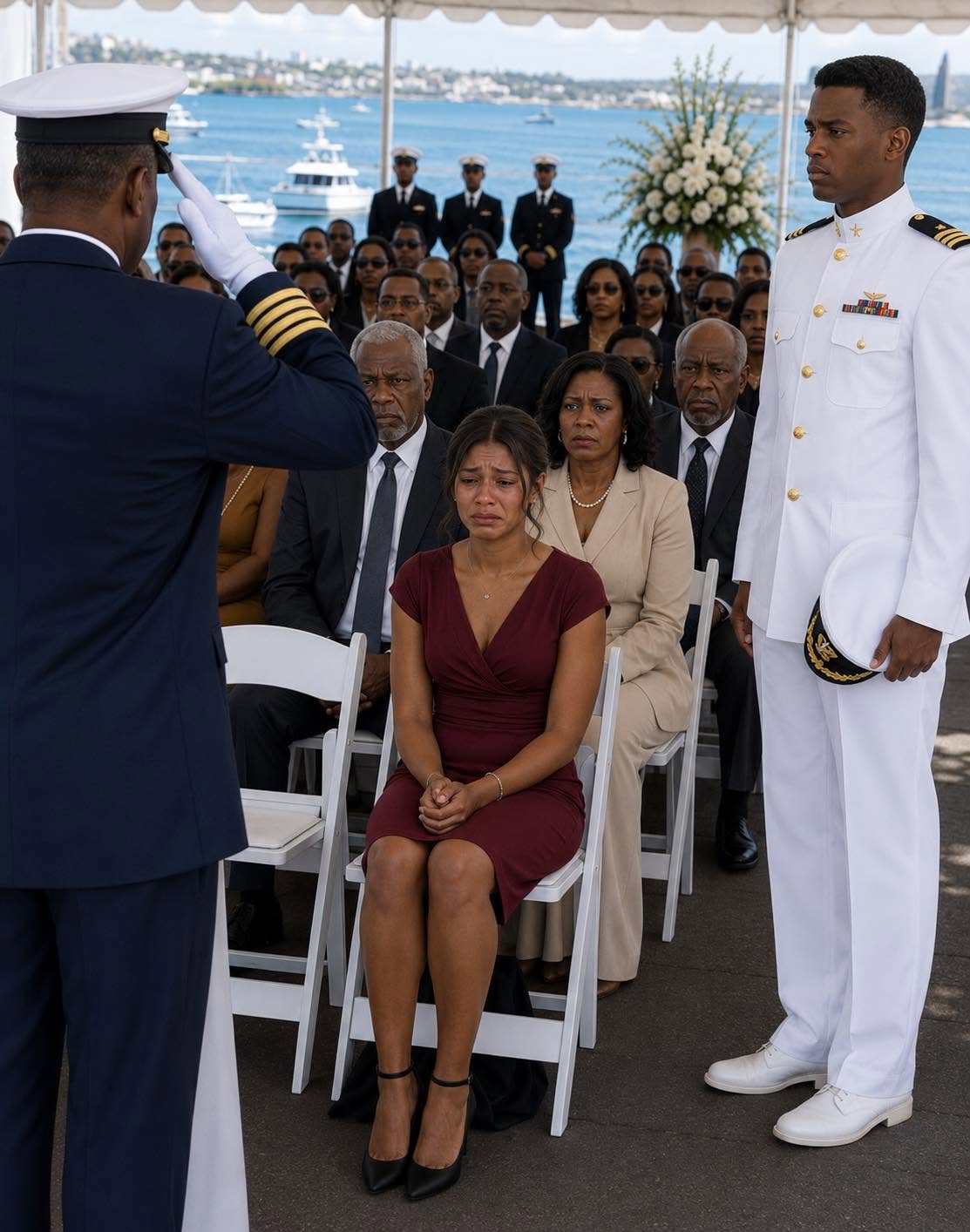 My Family Laughed When I Sat Alone At My Brother’s Trident Ceremony Until The SEAL Commander Saluted Me