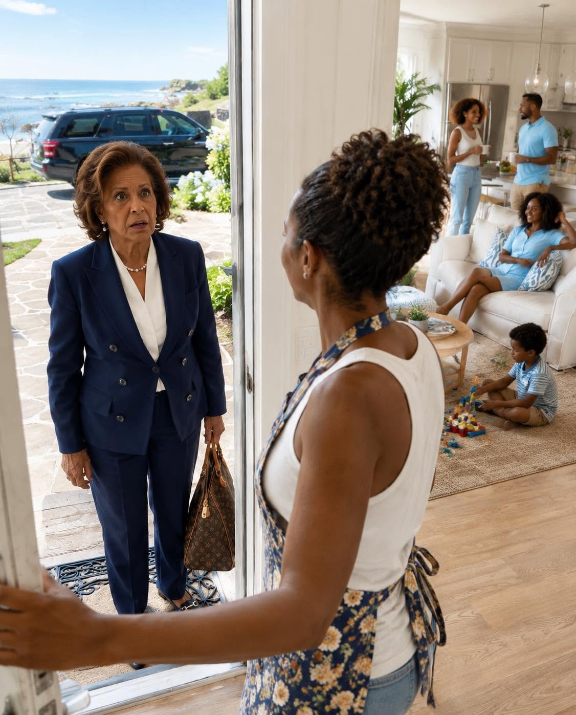 She Arrived At Her Seaside Home Until Her Daughter In Law Said No