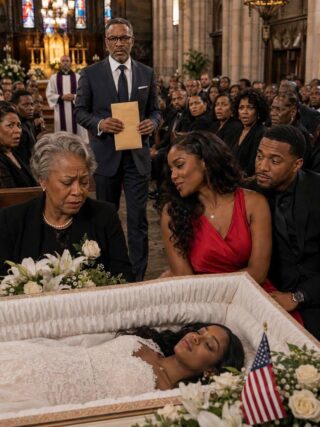 AT MY DAUGHTER’S FUNERAL, HER HUSBAND’S MISTRESS LEANED IN AND WHISPERED, “I WON”… UNTIL THE LAWYER STEPPED FORWARD TO READ THE WILL