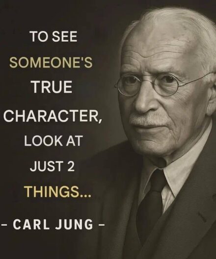 To see someone’s true character, observe just these 2 things…. Details in the first otyh