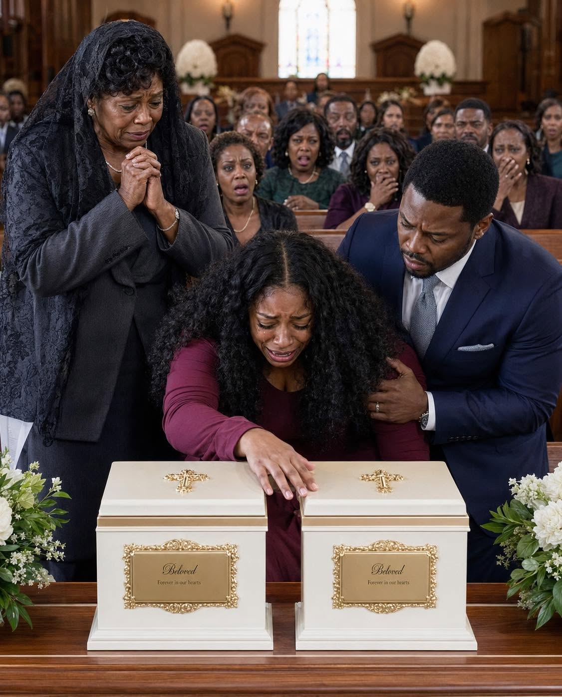 My four-year-old daughter, Emma, ​​remained motionless. Then she ran toward the pastor, shouting something that caused absolute silence. – usnews