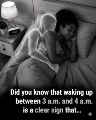 Did you know that waking up at 3 or 4 in the morning is A clear sign of..