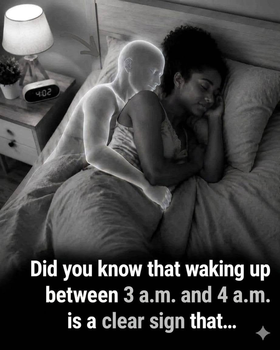 Did you know that waking up at 3 or 4 in the morning is A clear sign of..
