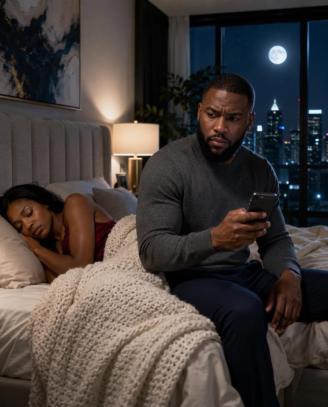 Last night, I heard my husband giving my PIN to his mother while I was asleep: ‘Take it all out, there’s over a hundred and twenty thousand dollars on it.’ I just smiled and went back to sleep. Forty minutes later, his phone buzzed with a text from his mom: “Son, she knew everything. Something’s happening to me…” Then the phone suddenly went dead.