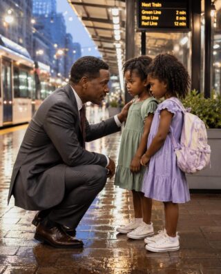 Apr 12, 2026 “Our dad left us,” said the girls at the bus stop, unaware they were talking to a milliona – News