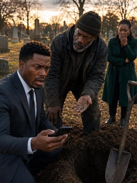 At My Father’s Graveside A Gravedigger Revealed The Coffin Was Empty And Handed Me A Key To The Truth