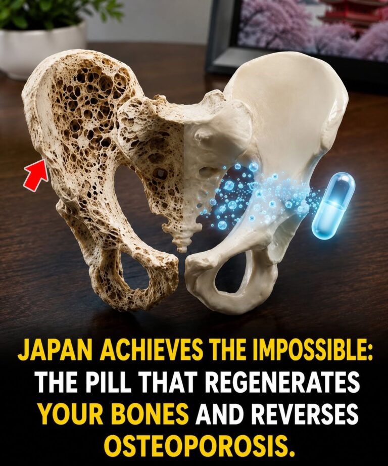 Japan Achieves the Impossible: The Pill That Regenerates Your Bones and Reverses Osteoporosis