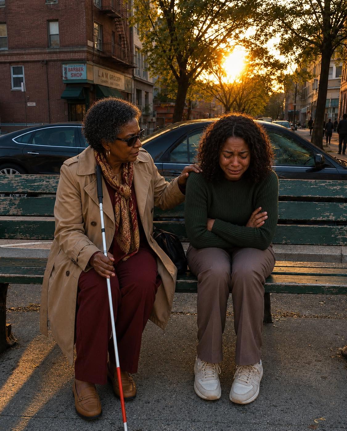 My Husband Stranded Me at a Bus Stop With No Money Then a Blind Millionaire Took My Arm