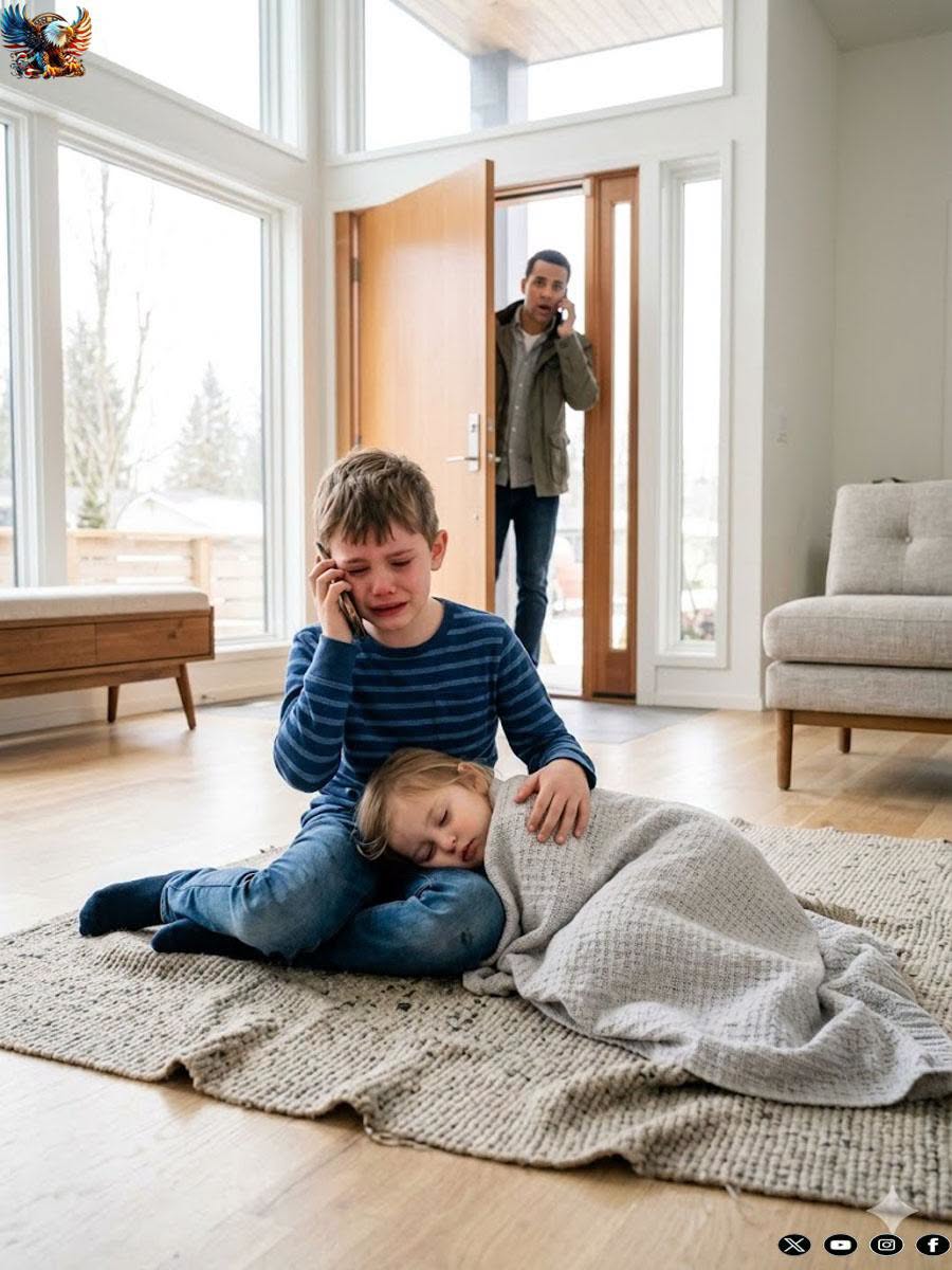 A Divorced Father Thought His Kids Were Safe While He Sat in a Meeting… Until His 7-Year-Old Son Whispered, “Dad… She Won’t Wake Up.” What He Found Next Left Him Shaking