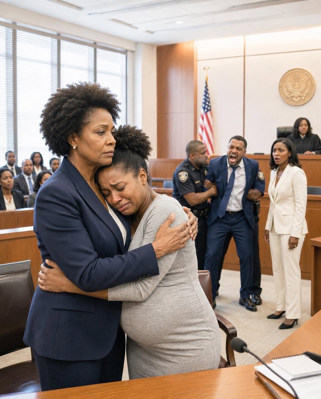 How An Unexpected Courtroom Arrival Reunited A Billionaire With Her Child
