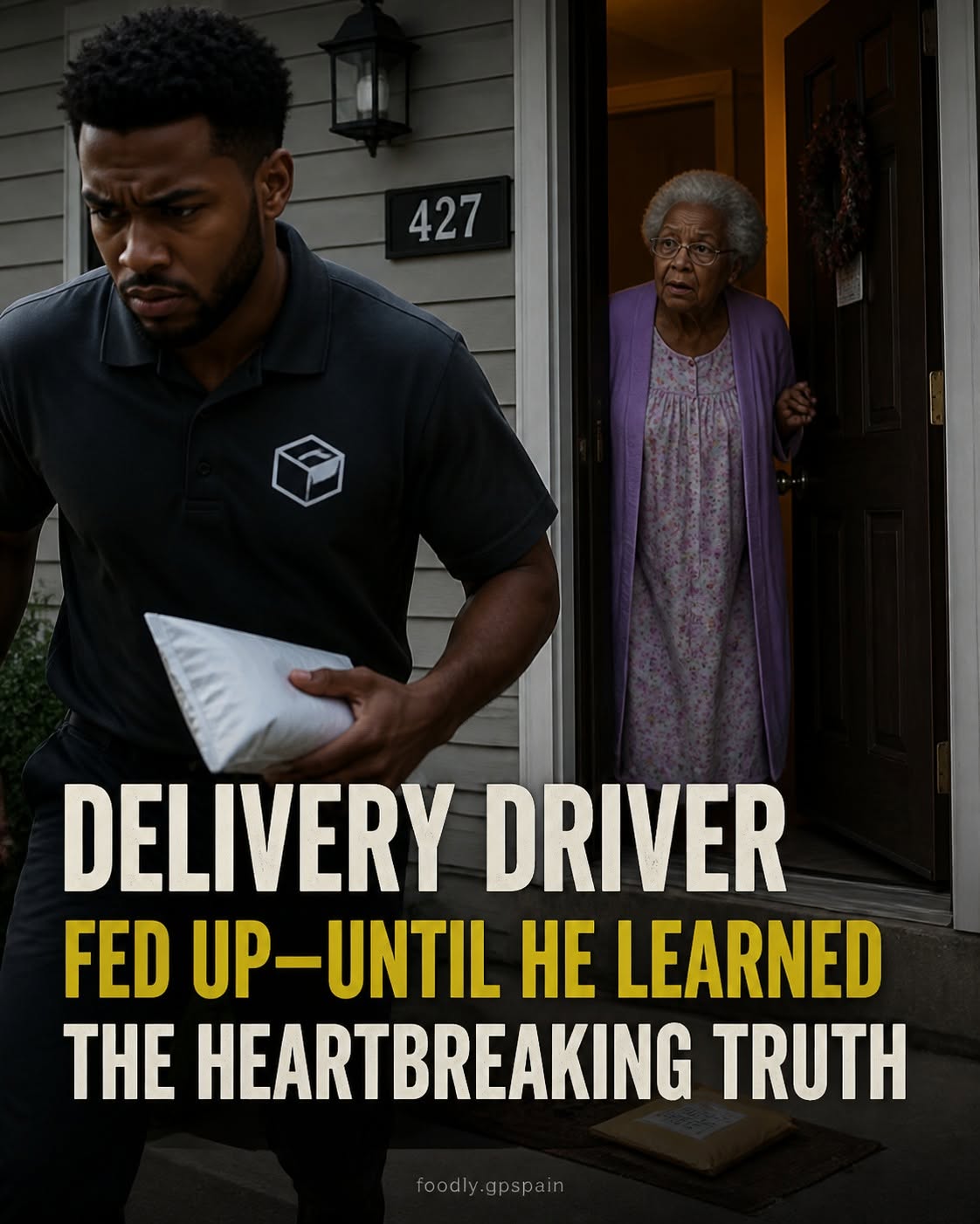 A 28-year-old delivery driver was annoyed by an 84-year-old widow ordering cheap junk every single day, until he realized 1