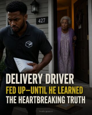 A 28-year-old delivery driver was annoyed by an 84-year-old widow ordering cheap junk every single day, until he realized 2