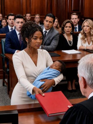 I walked into court holding my newborn son while my husband’s lawyer smiled like I was already defeated. 2