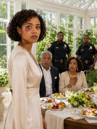 He me so hard my lip bled, all because I asked him where he’d been last night. Early this morning, I quietly prepared a lavish Southern feast and set out silver cutlery. “What a good wife,” he gloated, seated at the head of the table. But his face turned pale when the kitchen door opened and someone entered.