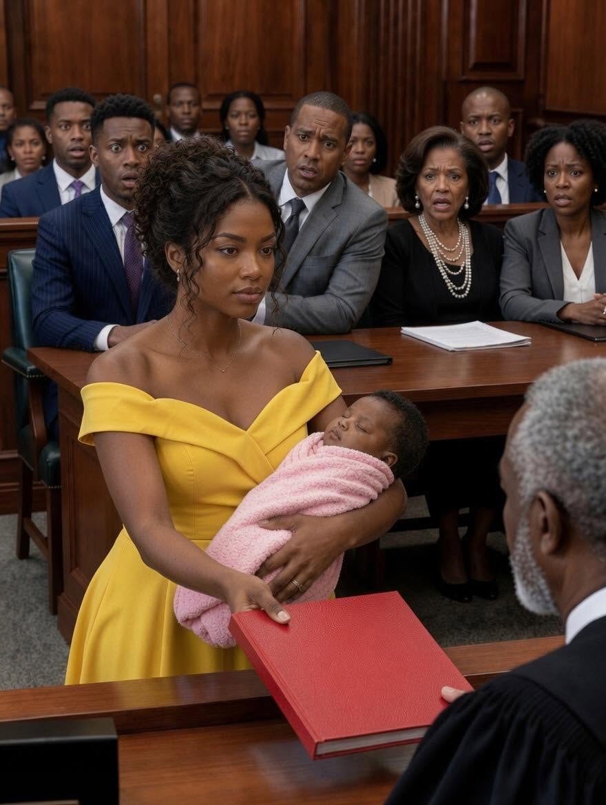 I walked into court holding my newborn son while my husband’s lawyer smiled like I was already defeated. 5
