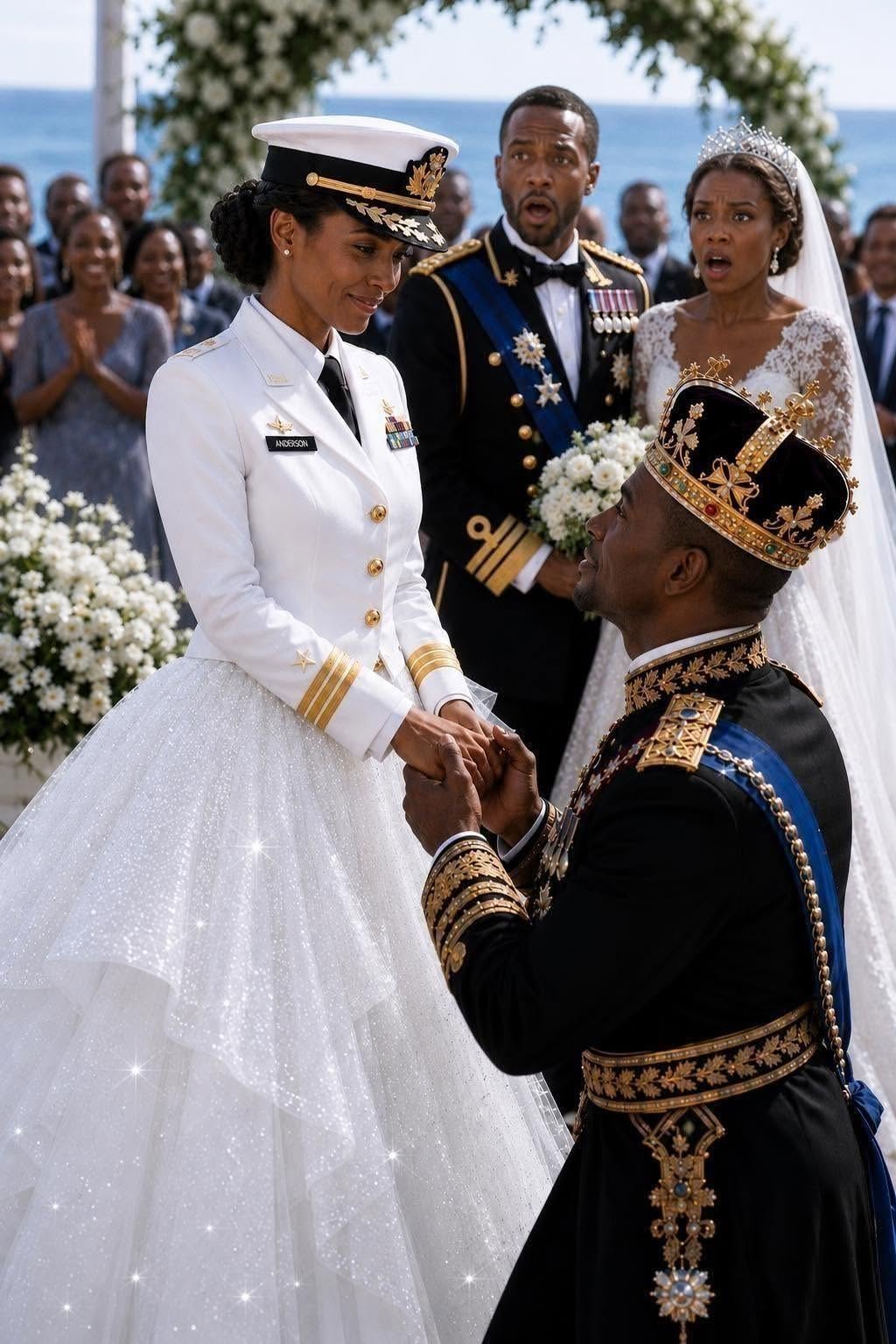 My sister thought my Navy uniform would ruin her royal wedding. So she erased me from the guest list, smiled for the cameras, and pretended I did
