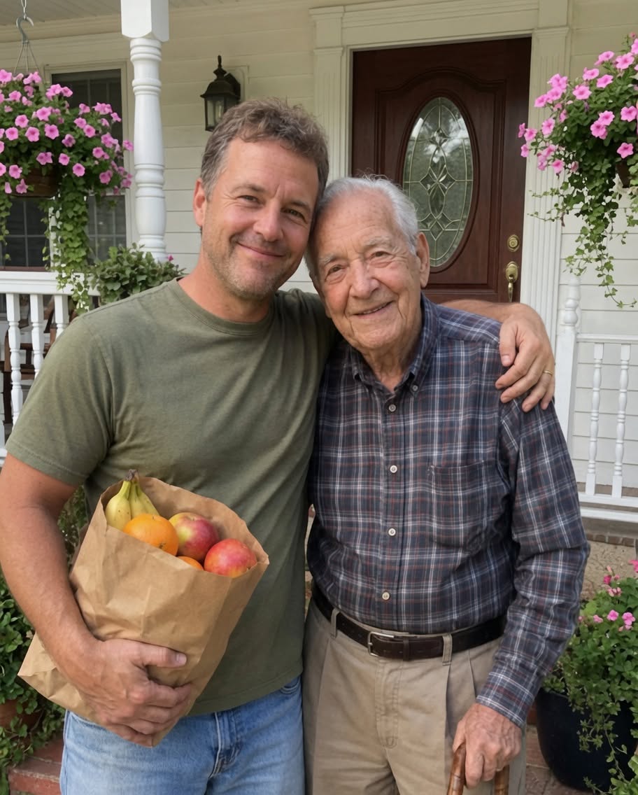 For 12 Years I Brought Groceries to My 84-Year-Old Neighbor Every Sunday – After His Funeral, His Lawyer Handed Me a Battered Suitcase, and What Was Inside Made My Hands Shake