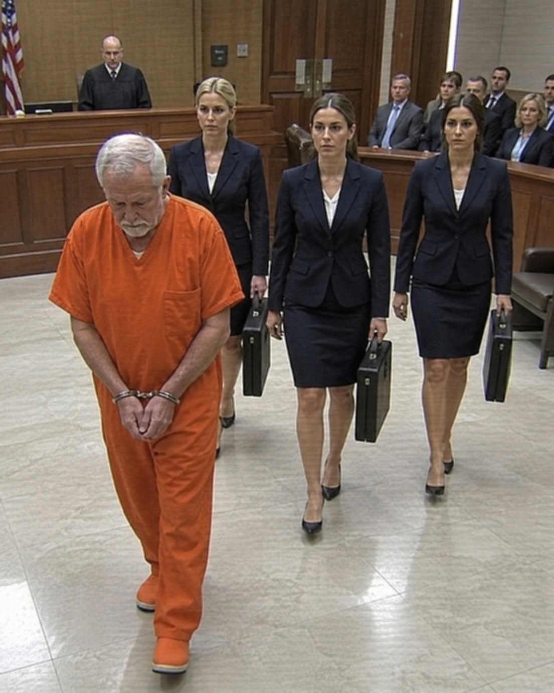 A janitor raised 3 orphan girls on his minimum wage. 24 years later, he was accused of a million-dollar robbery, and the twist in the trial shook all of