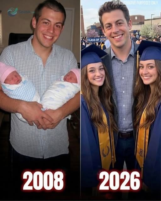My wife left our newborn twins behind—18 years later, she showed up at their graduation, unprepared for what they had to say 1