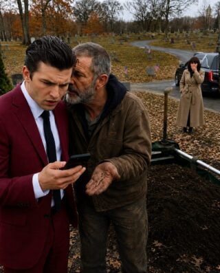 At My Father’s Graveside A Gravedigger Revealed The Coffin Was Empty And Handed Me A Key To The Truth