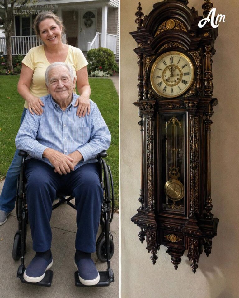 My Stepbrother Laughed When Our Father’s Will Left Me Only an Antique Wall Clock – But His Smile Disappeared When a Clockmaker Opened a Hidden Compartment