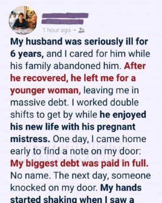 I Sacrificed Everything to Save My Husband—He Left Me Buried in Debt After His Recovery, and His Mistress Delivered a Stunning Surprise