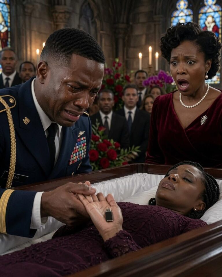 I returned home from military service, hoping to see my wife’s smile. Instead, I found a coffin in the middle of the living room. “She d:ied in childbirth…” 3
