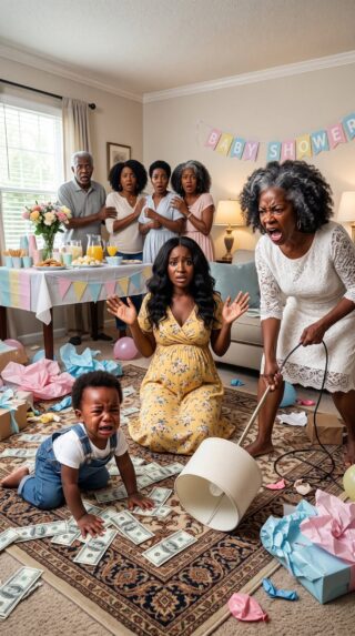 At my baby shower, my sister-in-law struck my six-year-old daughter on head with a lamp because she caught her stealing money from the gift